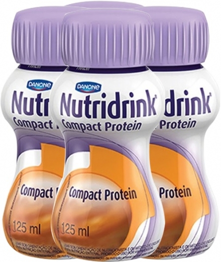 Kit Suplemento Danone Nutridrink Compact Protein 24 unidades